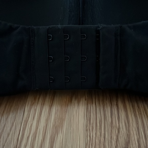 Victoria Secret Lightly-lined Black 34DD Strapless Bra - Picture 5 of 7